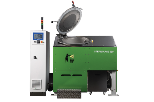 Sterilwave 250 healthcare waste treatment system
